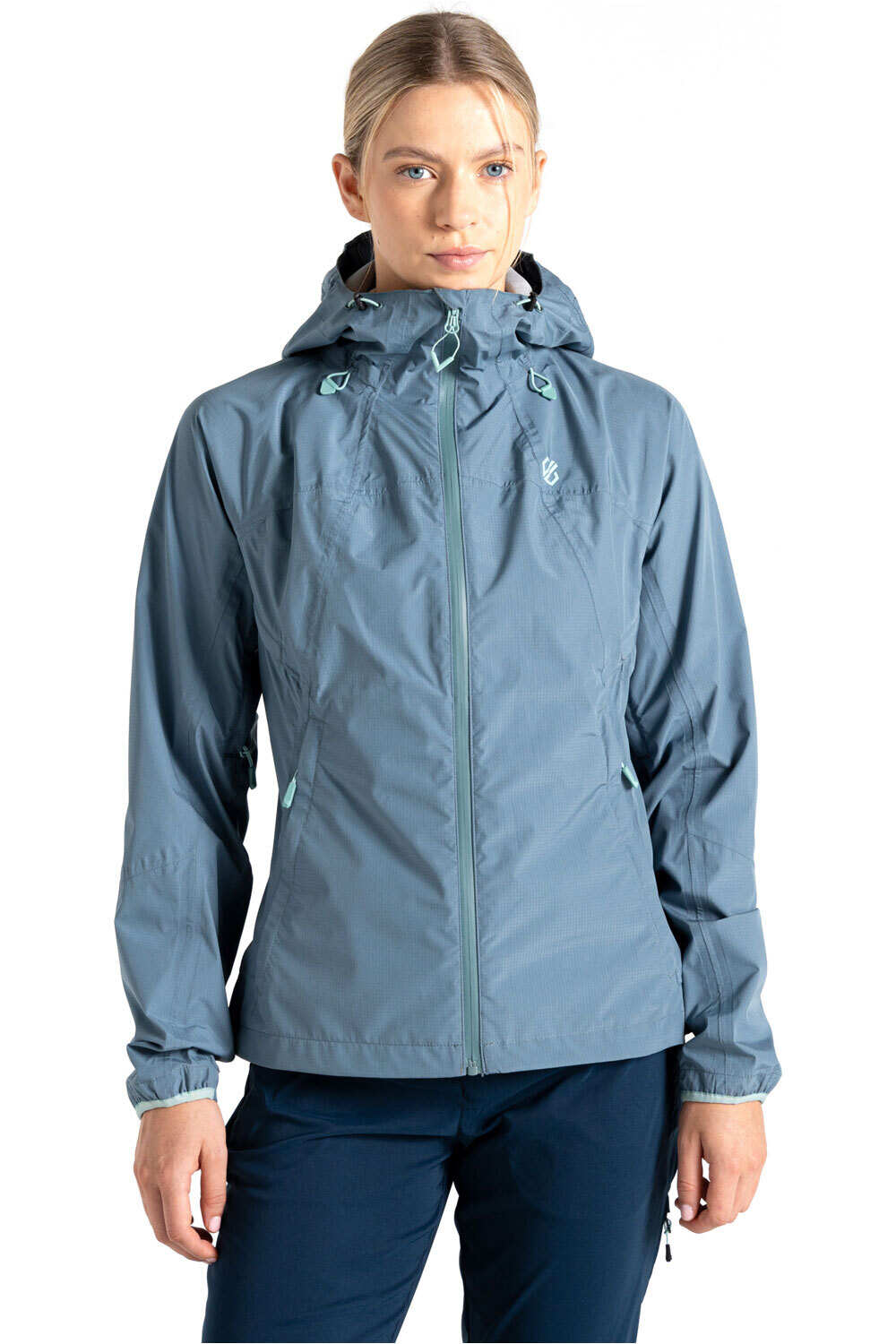 Dare2b chaqueta impermeable mujer Torrek Brth Easy Jkt vista frontal