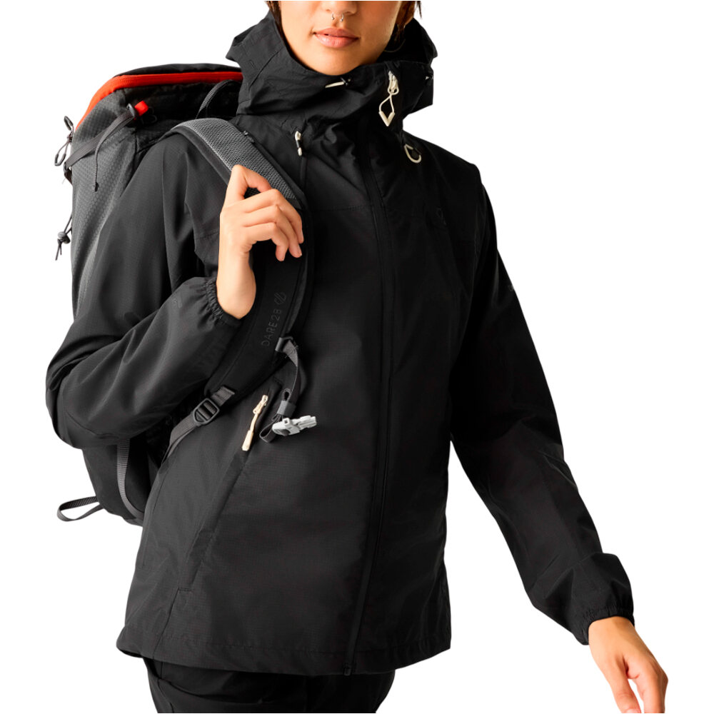 Dare2b chaqueta impermeable mujer TorrekBrthEasyJkt vista frontal