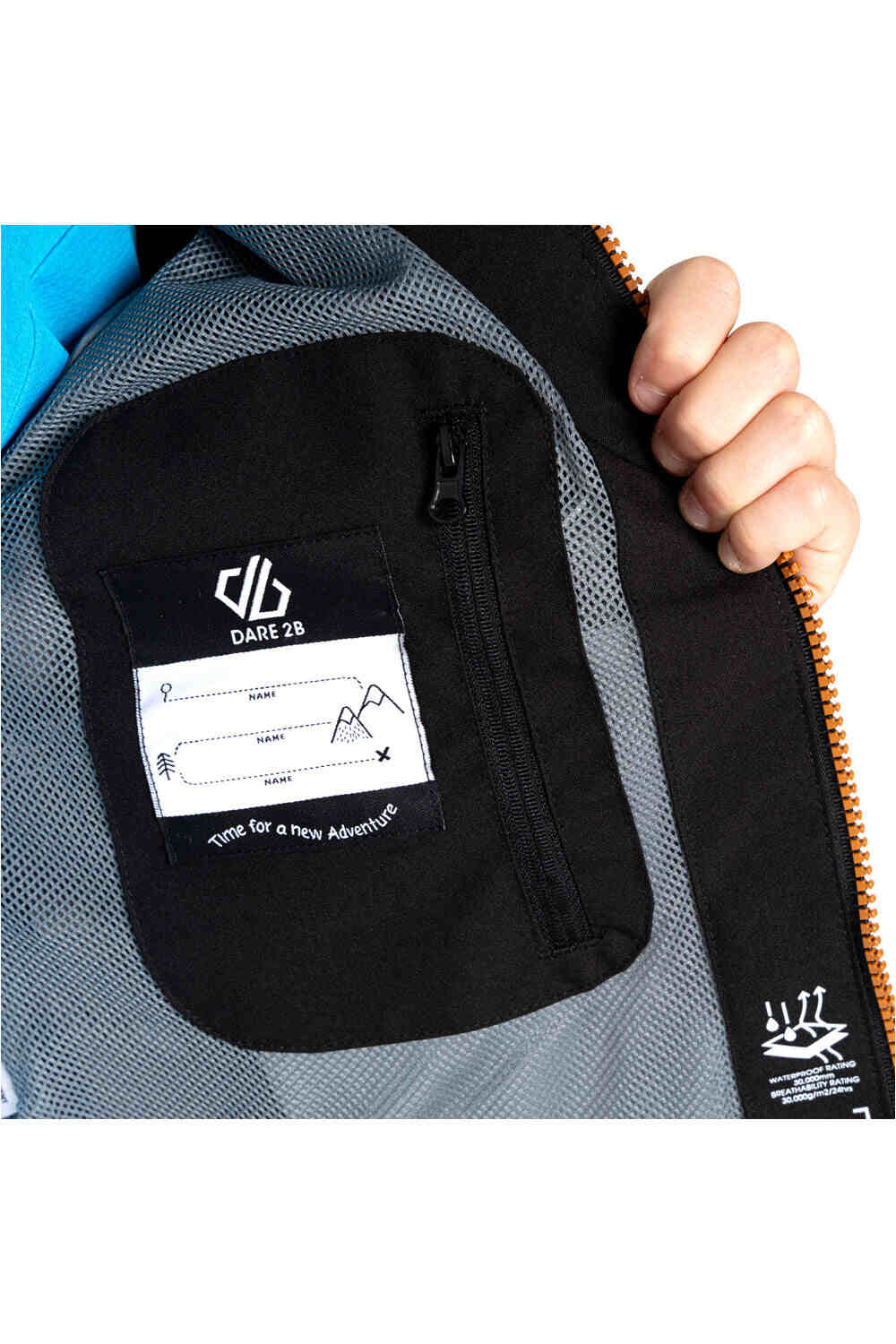 Dare2b chaqueta impermeable niño Explore II Jacket 03