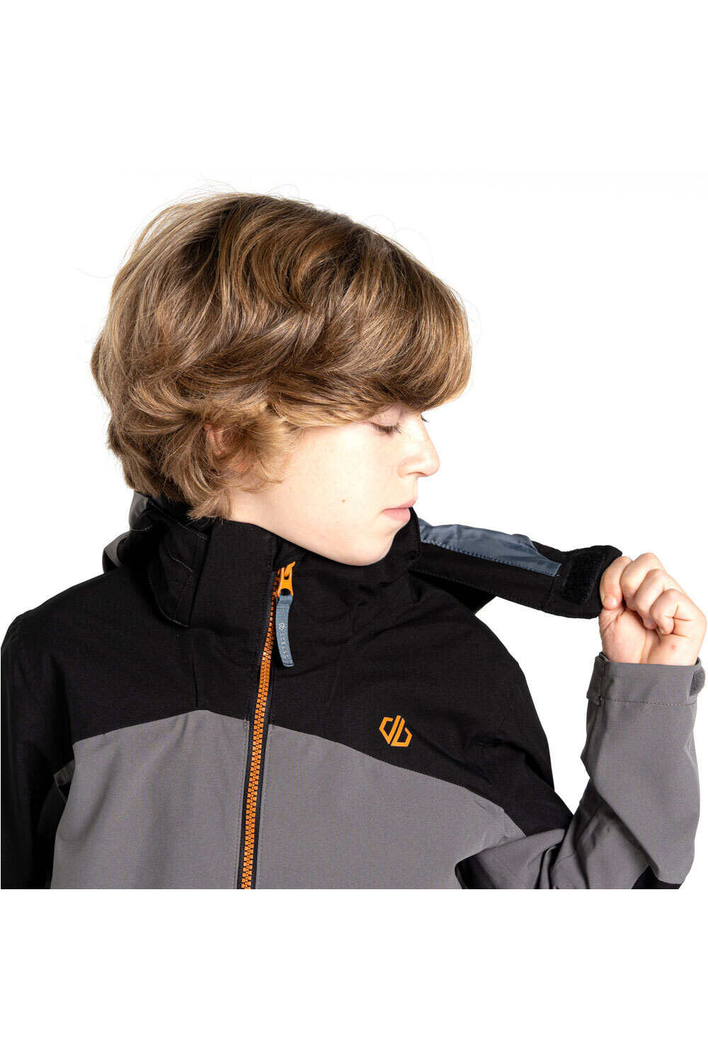 Dare2b chaqueta impermeable niño Explore II Jacket vista detalle