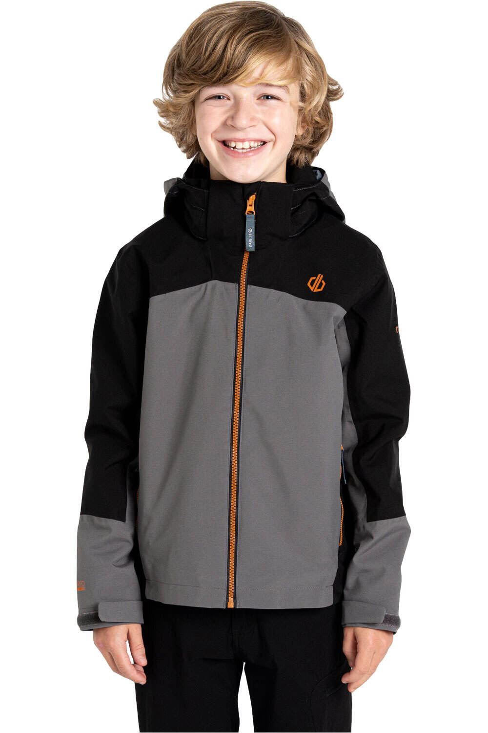 Dare2b chaqueta impermeable niño Explore II Jacket vista frontal