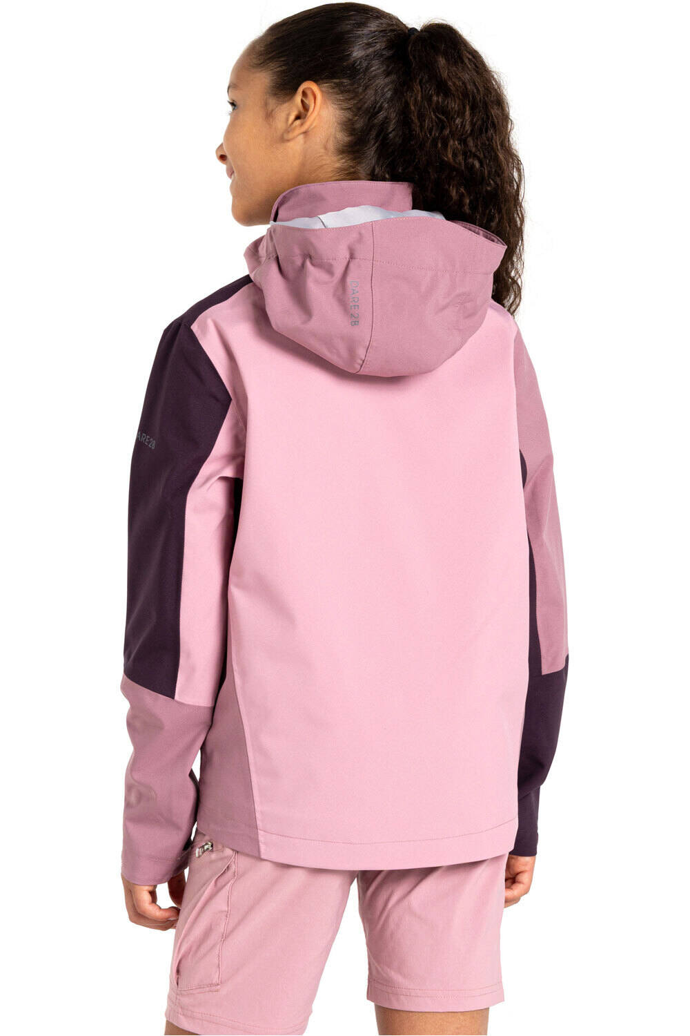 Dare2b chaqueta impermeable niño Explore II Jacket vista trasera