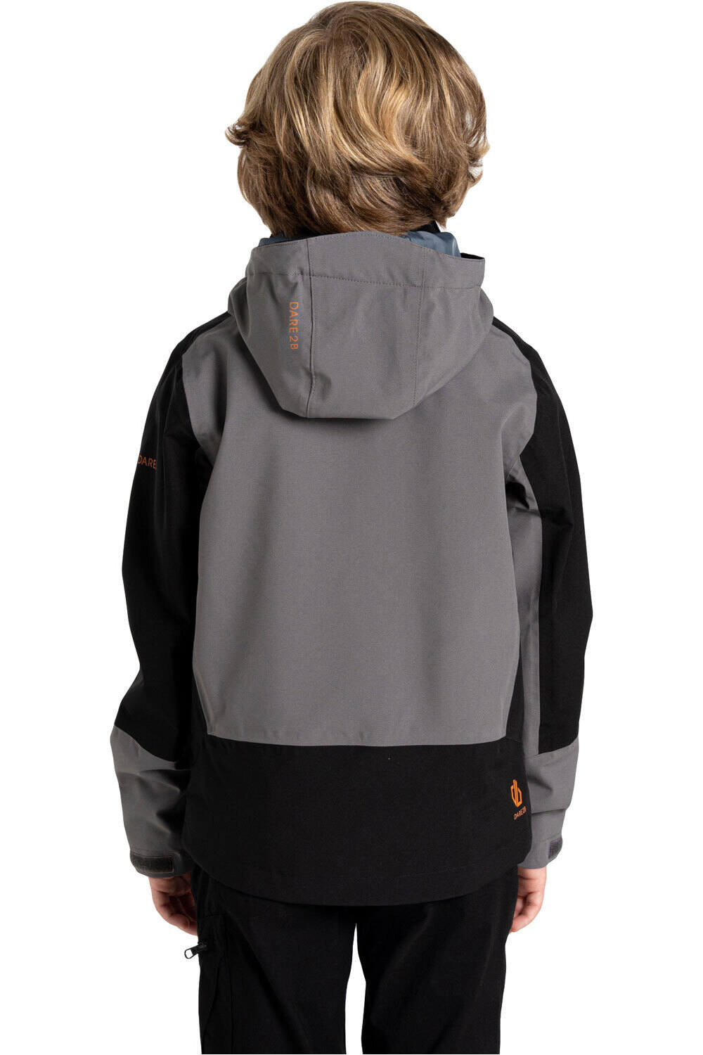 Dare2b chaqueta impermeable niño Explore II Jacket vista trasera
