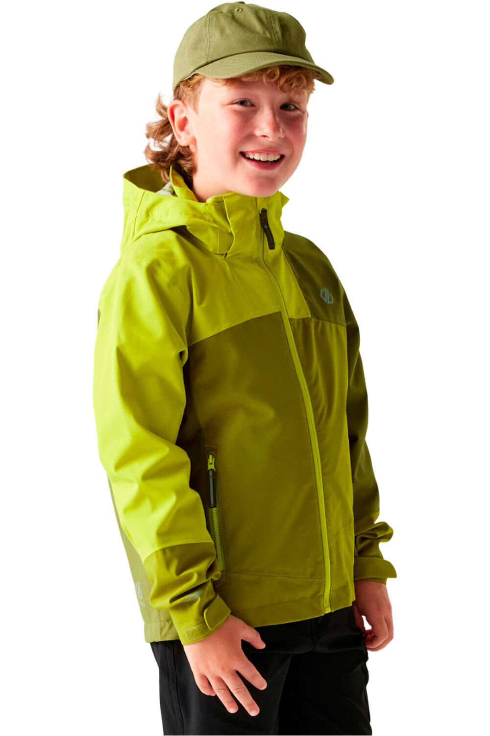 Dare2b chaqueta impermeable niño ExploreIIIjkt vista frontal