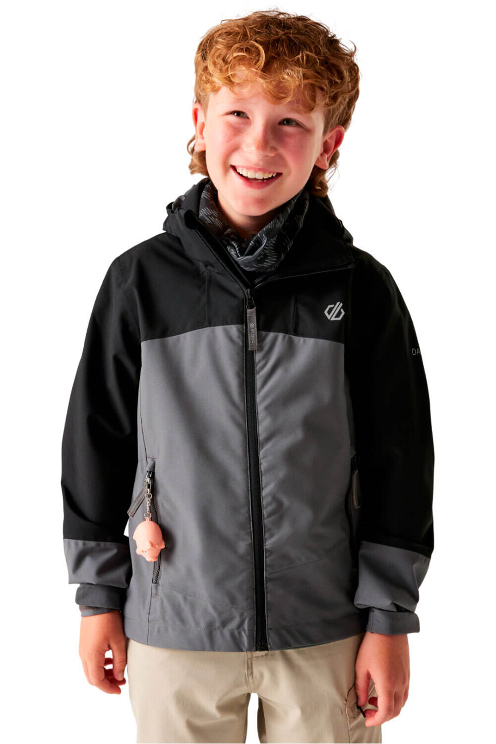 Dare2b chaqueta impermeable niño ExploreIIIjkt vista frontal