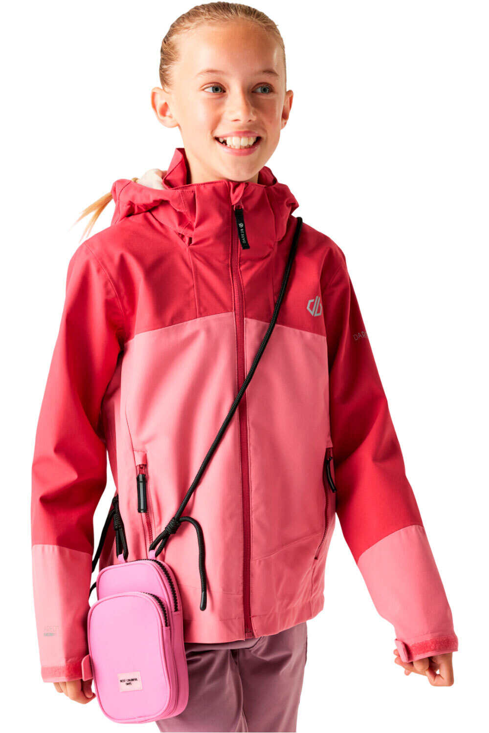 Dare2b chaqueta impermeable niño ExploreIIIjkt vista frontal