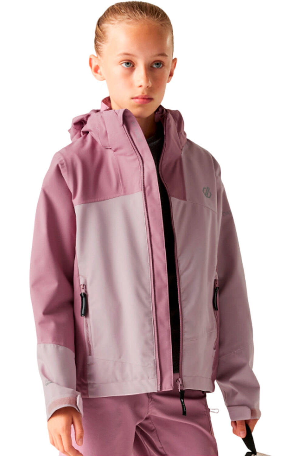 Dare2b chaqueta impermeable niño ExploreIIIjkt vista frontal