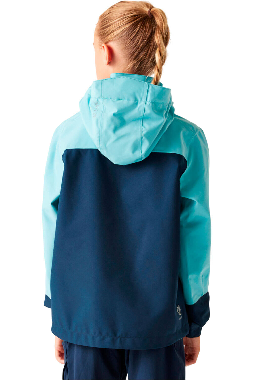 Dare2b chaqueta impermeable niño ExploreIIIjkt vista trasera