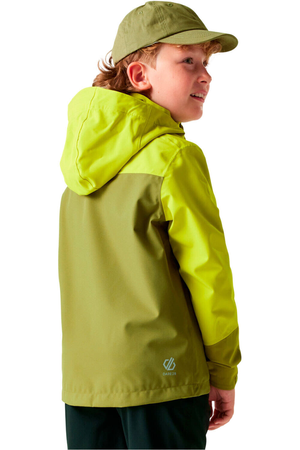 Dare2b chaqueta impermeable niño ExploreIIIjkt vista trasera