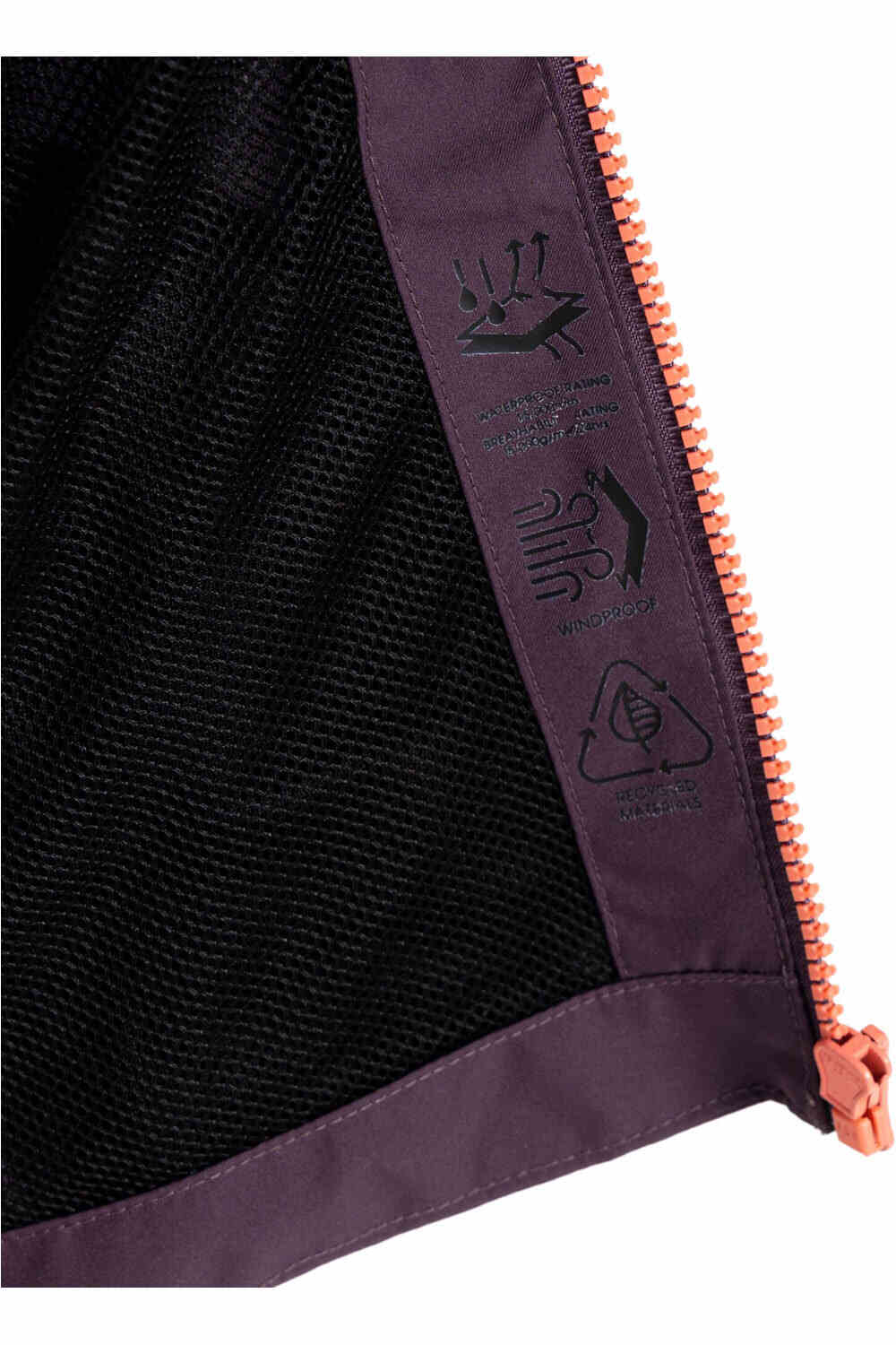 Dare2b chaqueta impermeable niño Kids Switch Out Jkt vista detalle