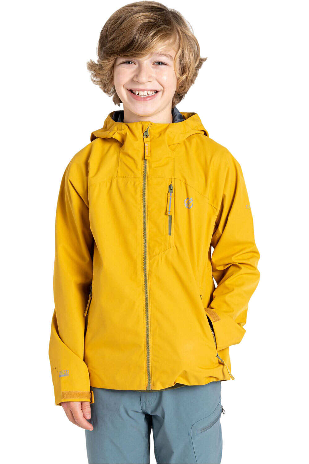 Dare2b chaqueta impermeable niño Kids Switch Out Jkt vista frontal