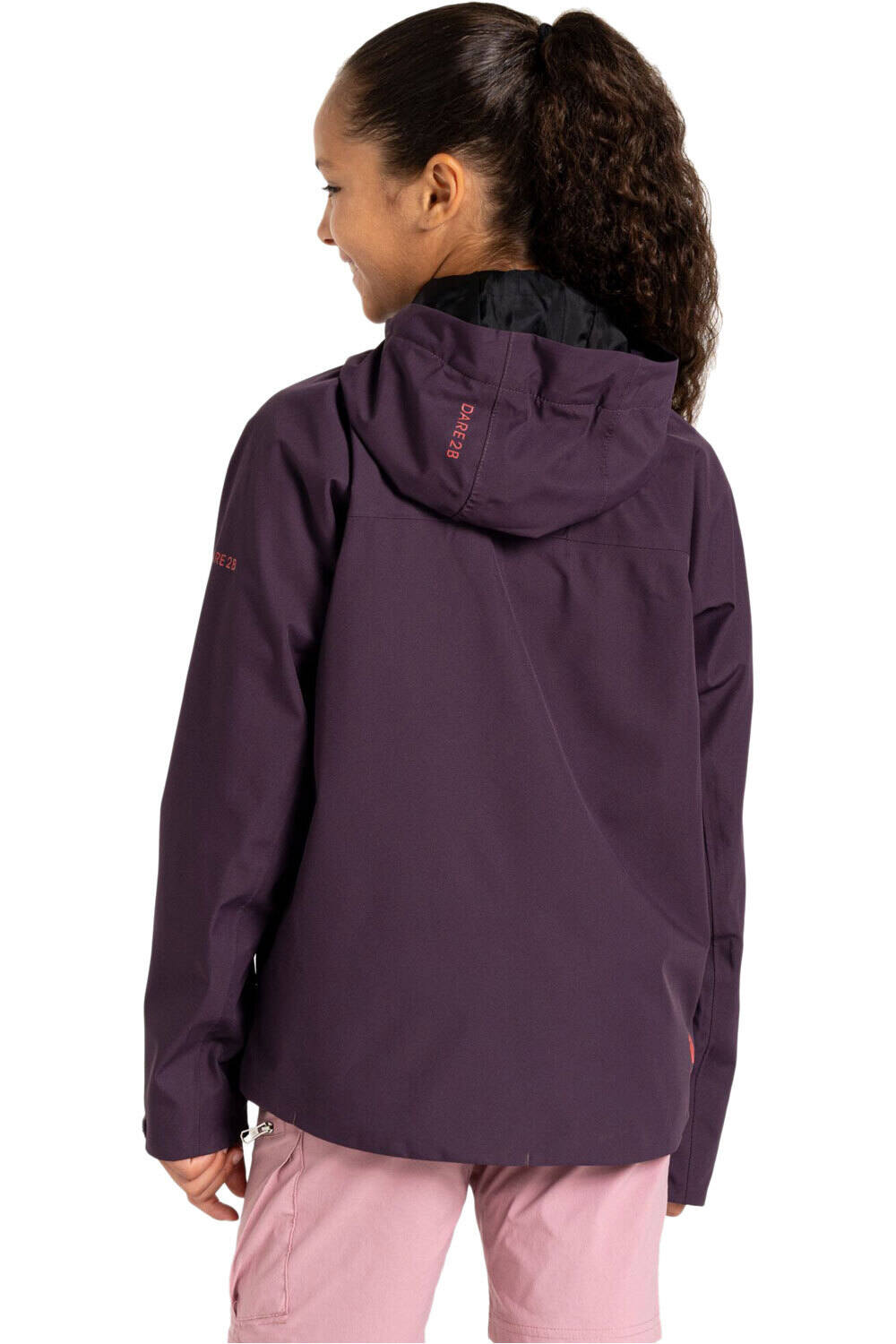 Dare2b chaqueta impermeable niño Kids Switch Out Jkt vista trasera