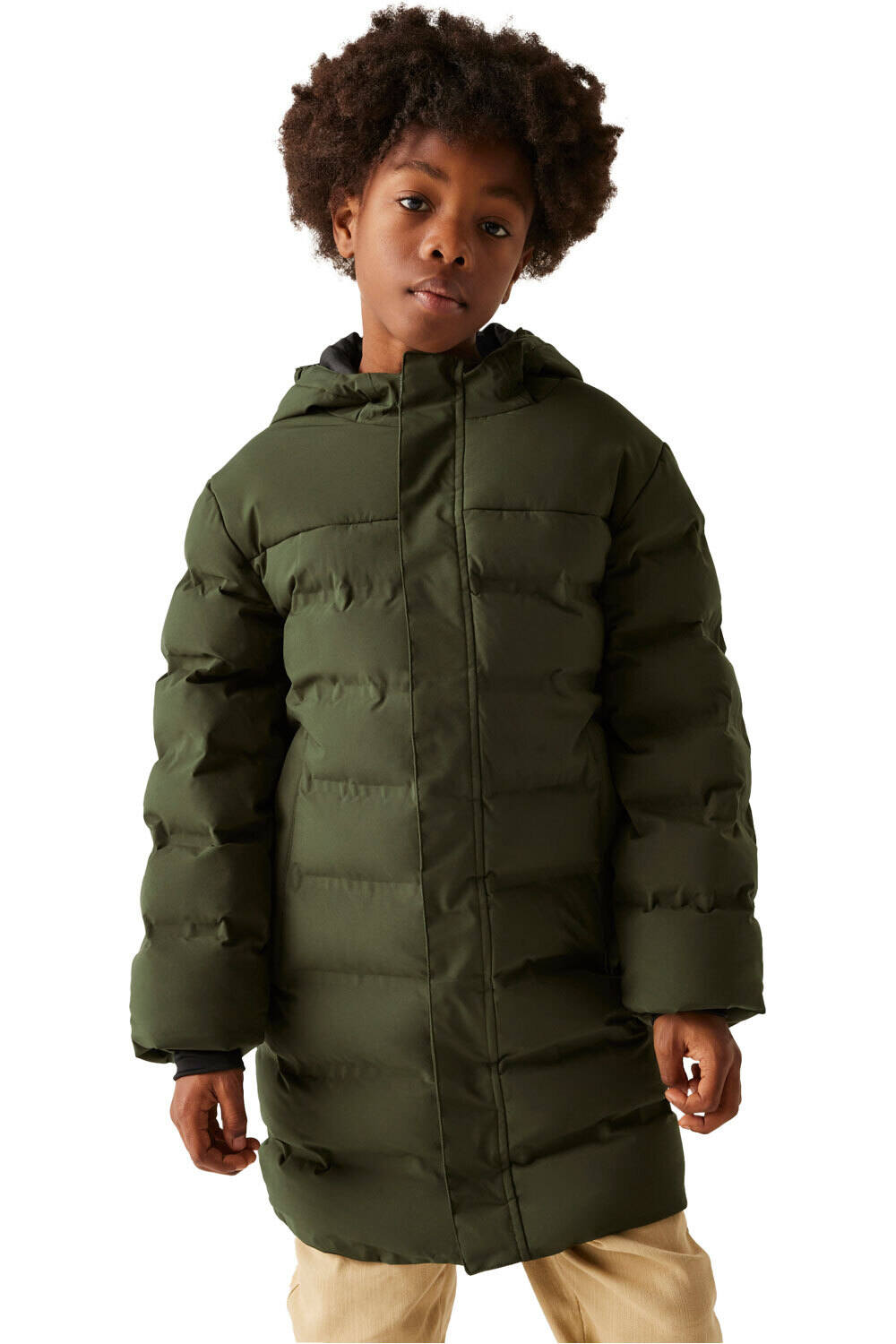 Dare2b chaqueta impermeable niño KidsWanderJacket vista frontal
