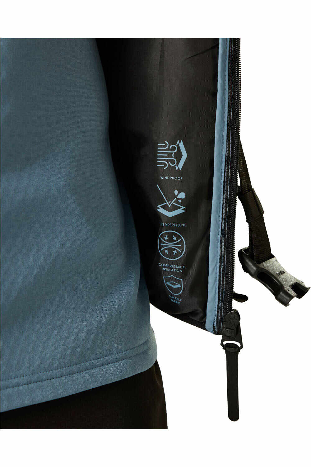 Dare2b chaqueta outdoor hombre Aero Fuse Pd Jk vista detalle
