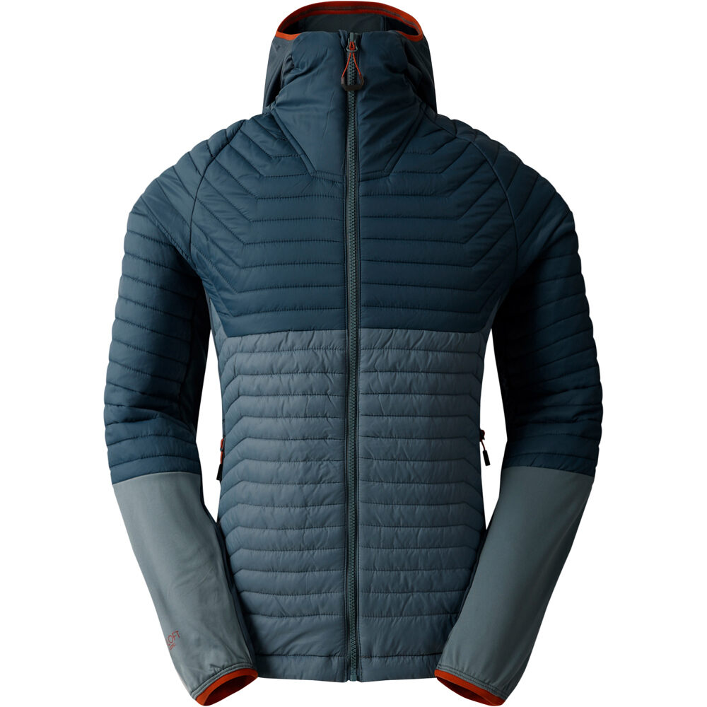 Dare2b chaqueta outdoor hombre Descending II Hybrd vista frontal