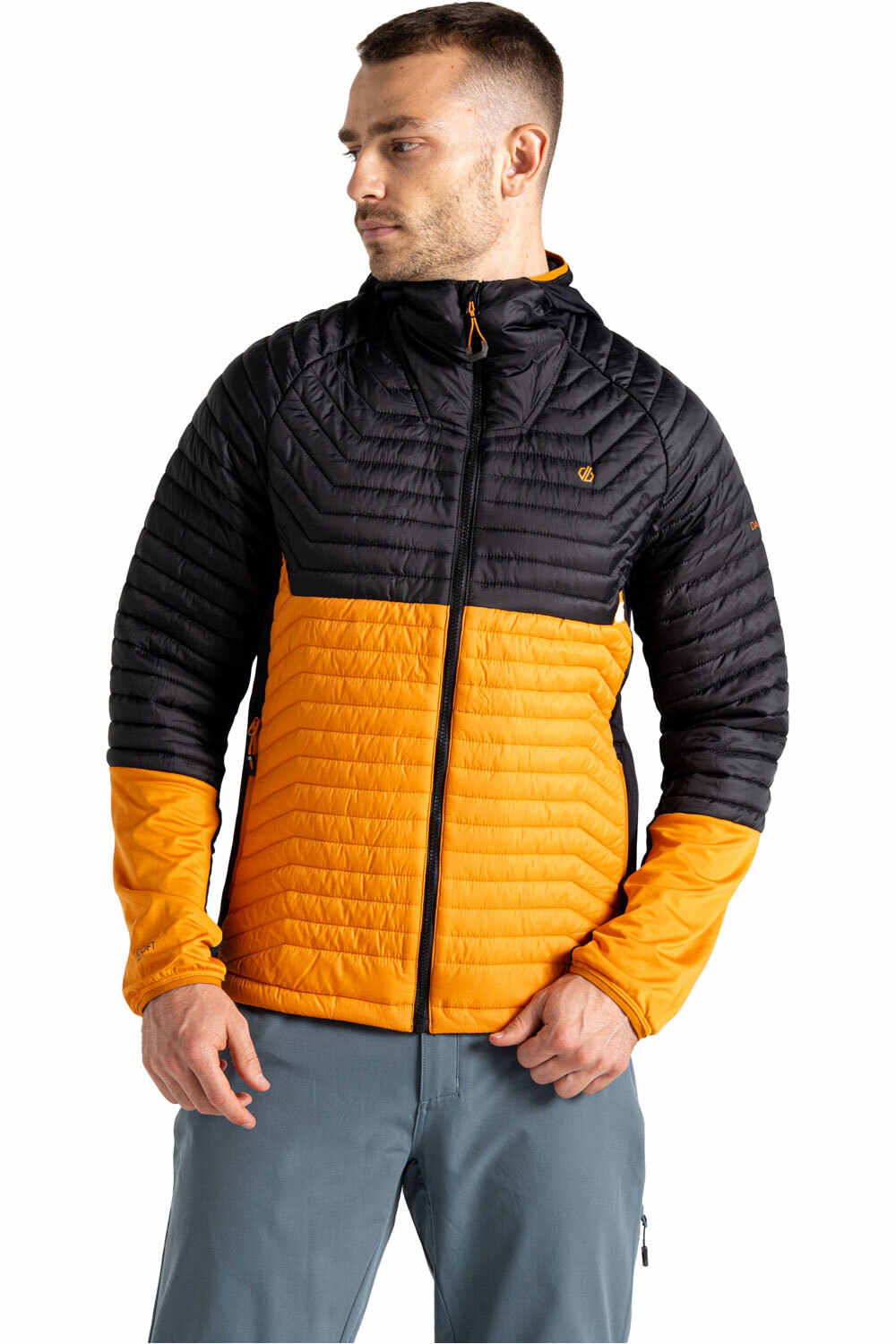 Dare2b chaqueta outdoor hombre Descending II Hybrd vista frontal