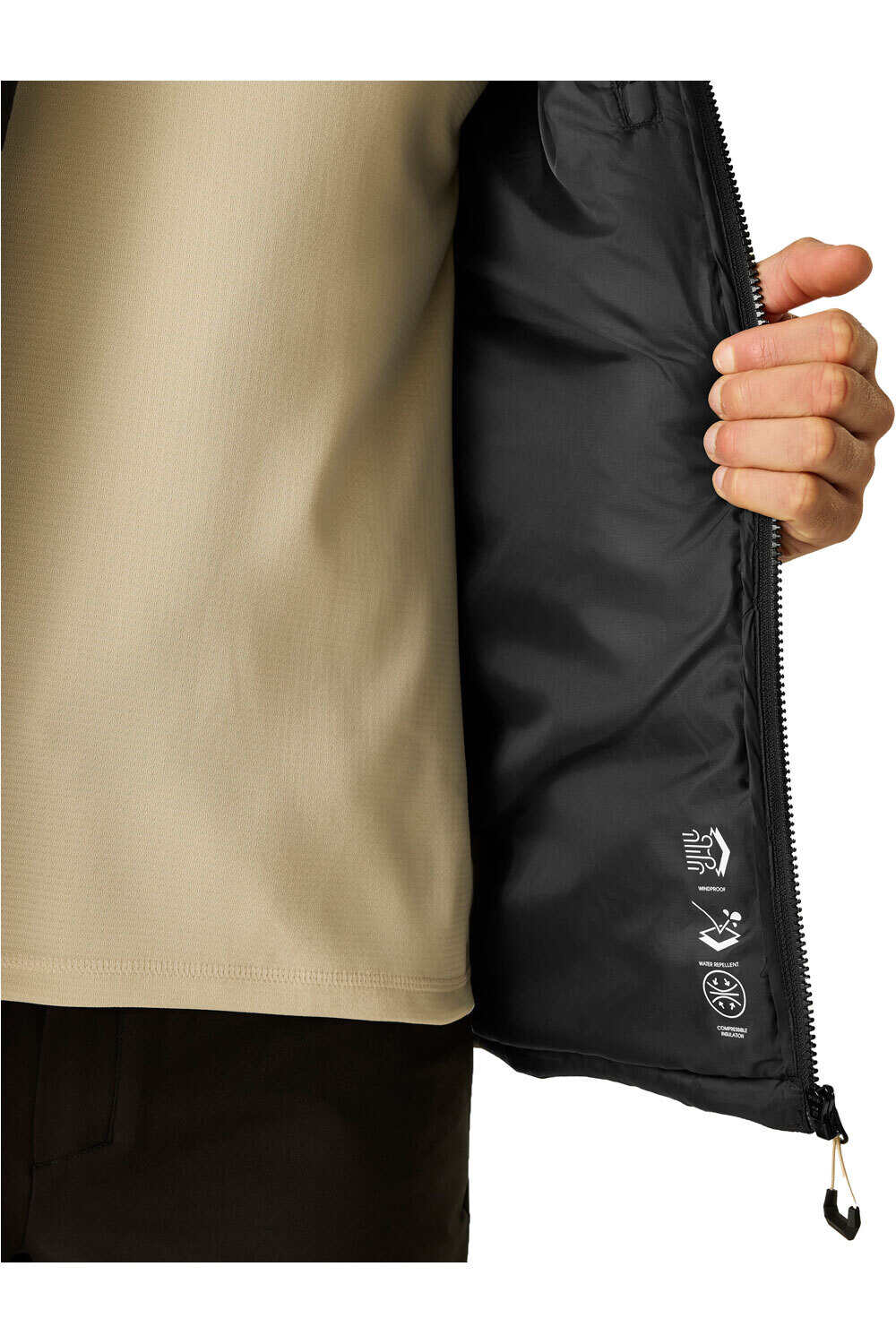 Dare2b chaqueta outdoor hombre Torrek Pd Jk vista detalle
