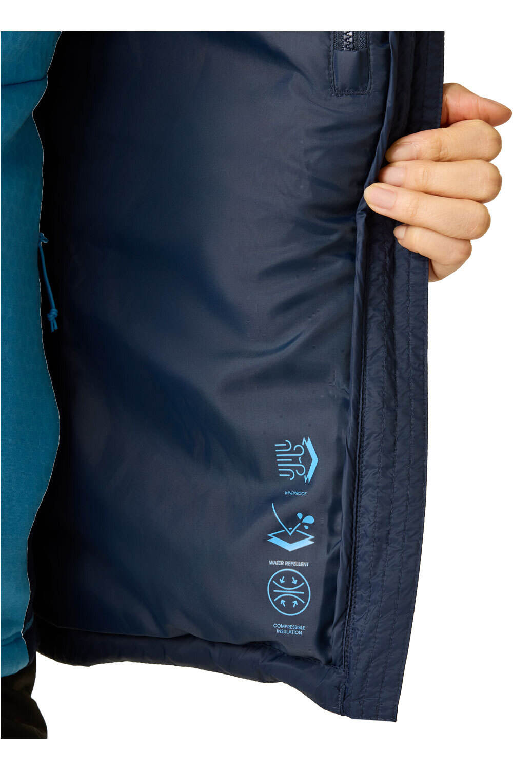Dare2b chaqueta outdoor mujer Wms Torrek Pd Jk vista detalle