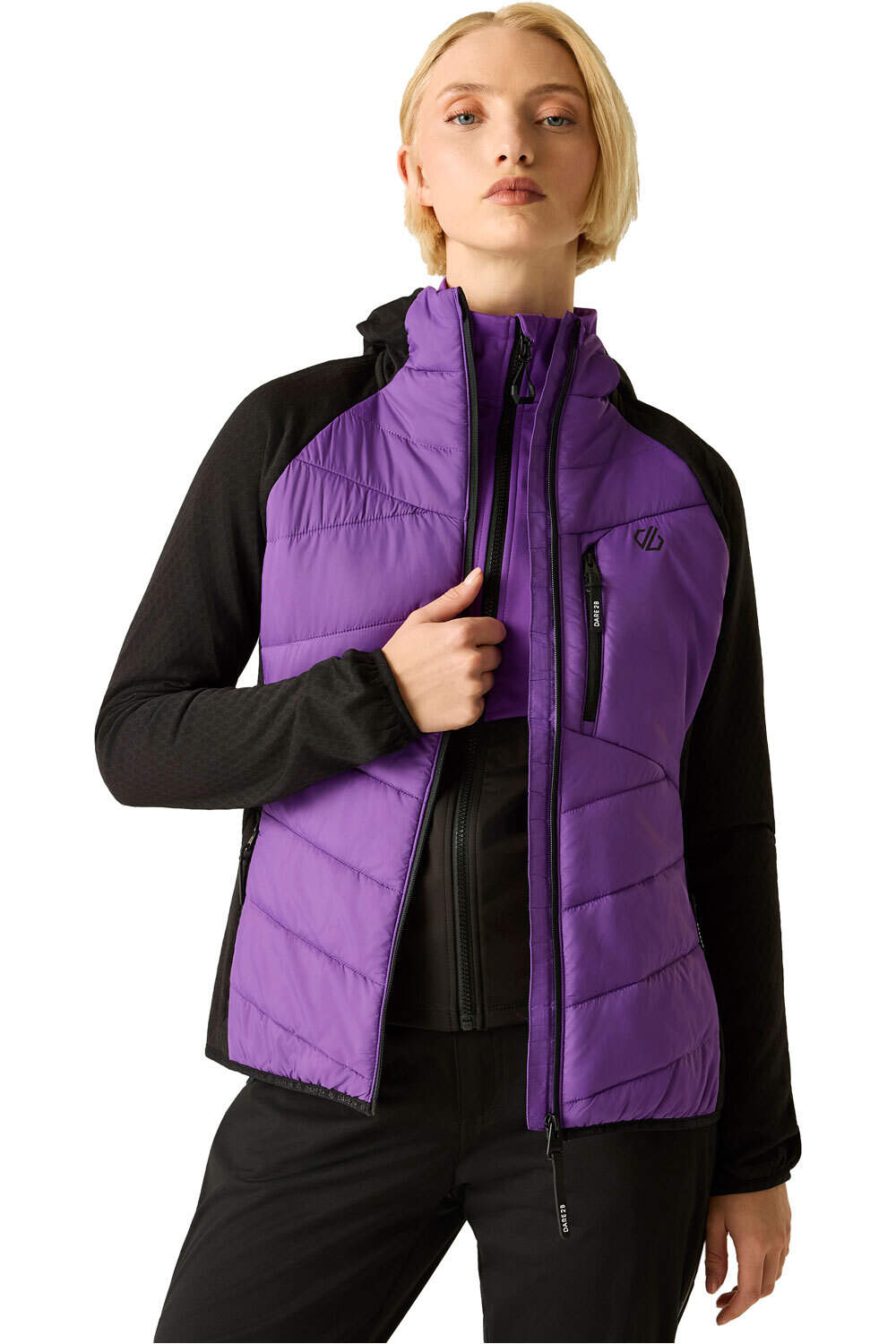 Dare2b chaqueta outdoor mujer WmsAerofsePdHybJk vista frontal