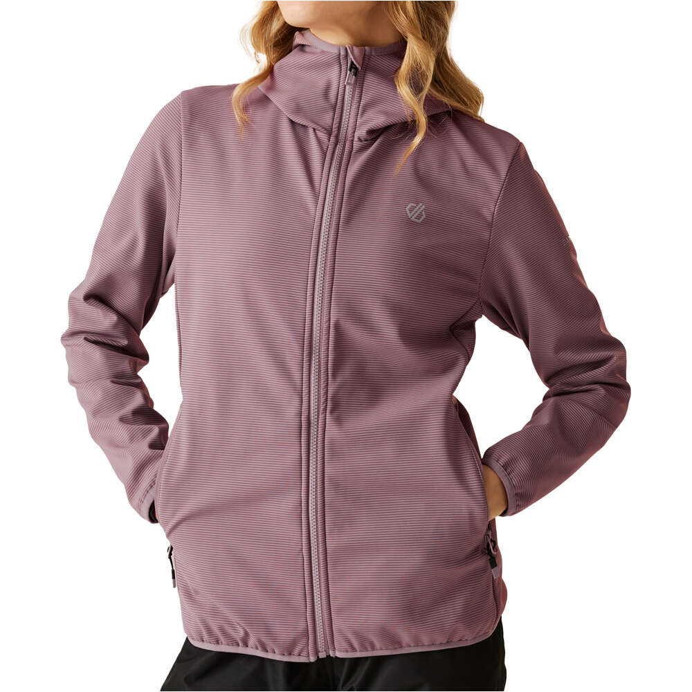 Dare2b chaqueta softshell mujer IcedSoftshell vista frontal