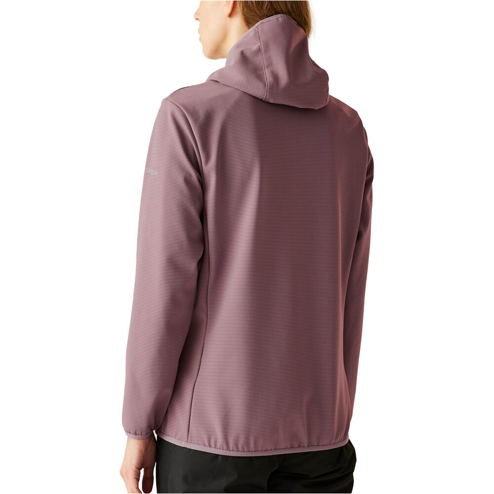 Dare2b chaqueta softshell mujer IcedSoftshell vista trasera