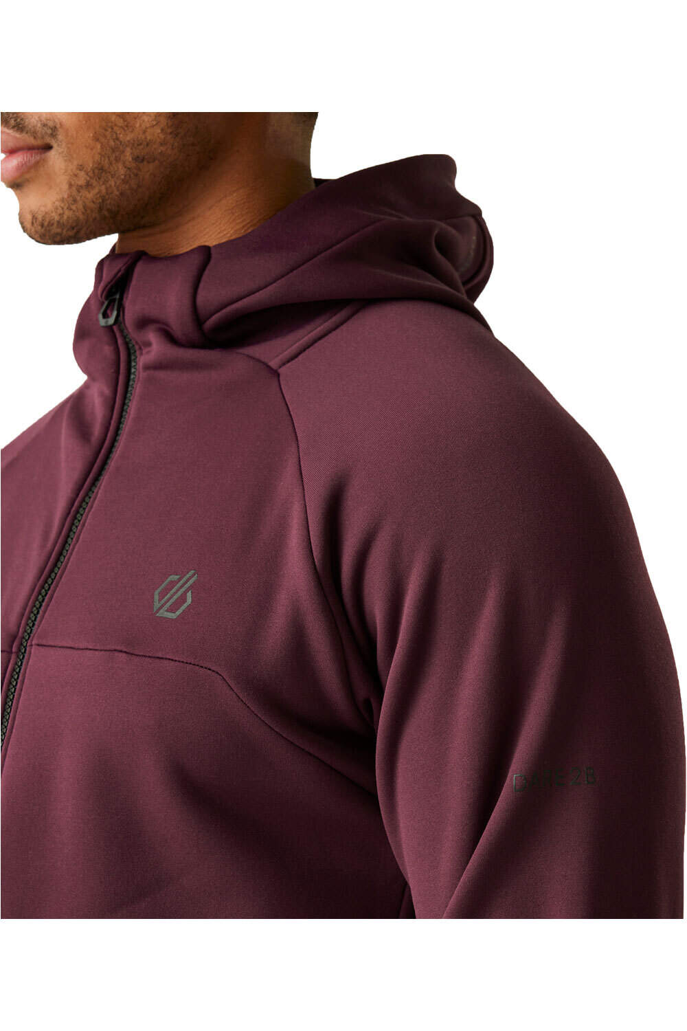 Dare2b forro polar hombre CamberIIStrMidlyr vista detalle