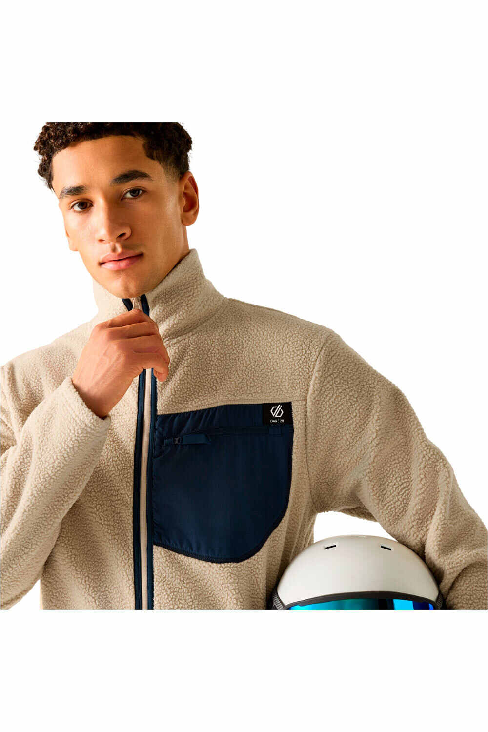 Dare2b forro polar hombre CamberShieldFle vista detalle