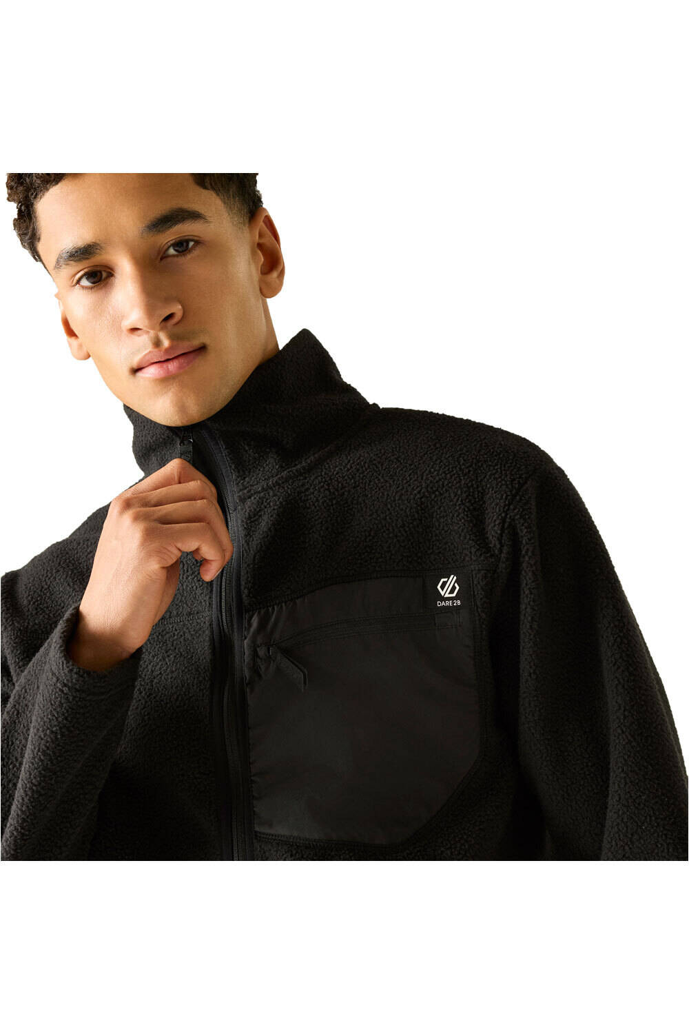 Dare2b forro polar hombre CamberShieldFle vista detalle
