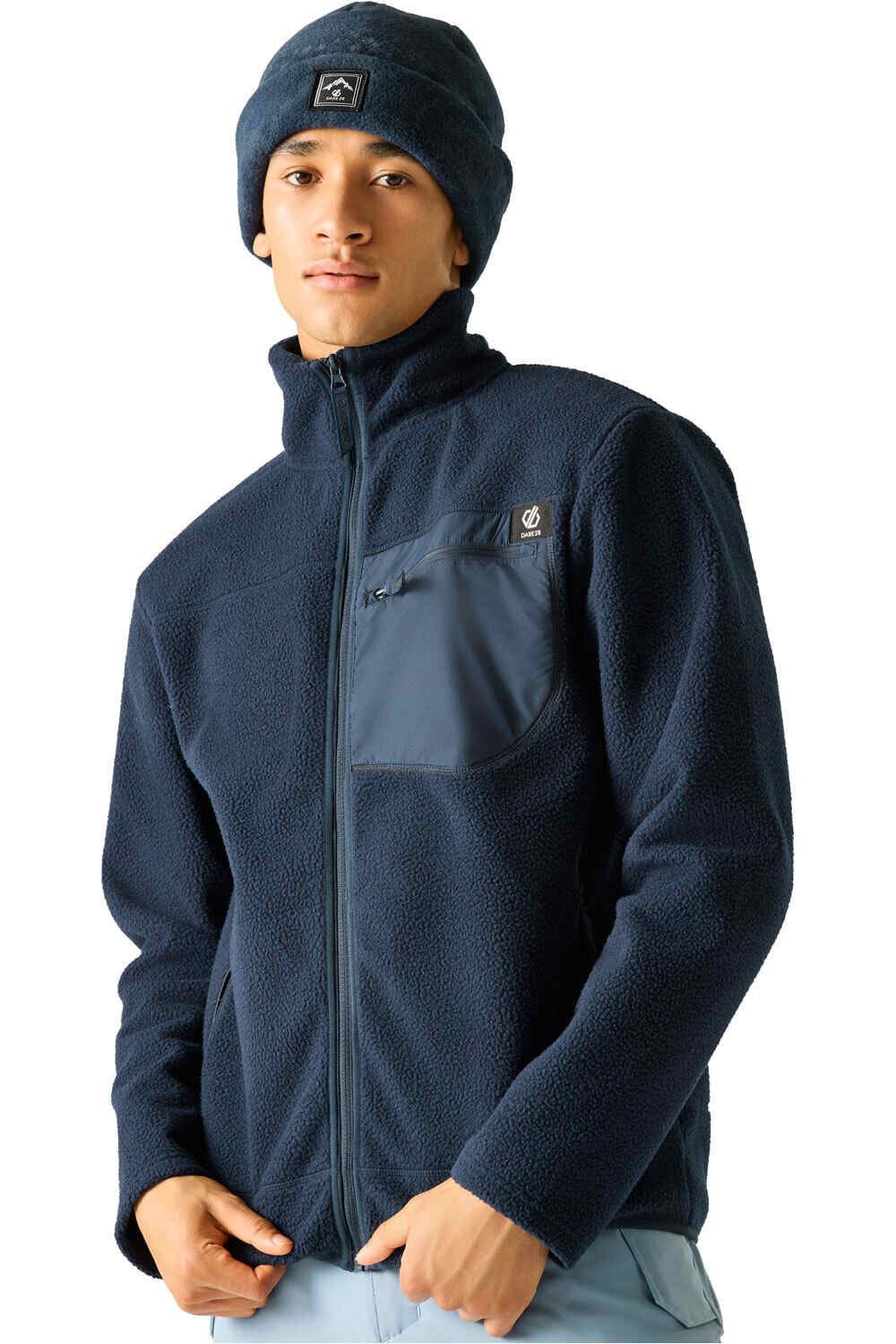 Dare2b forro polar hombre CamberShieldFle vista frontal