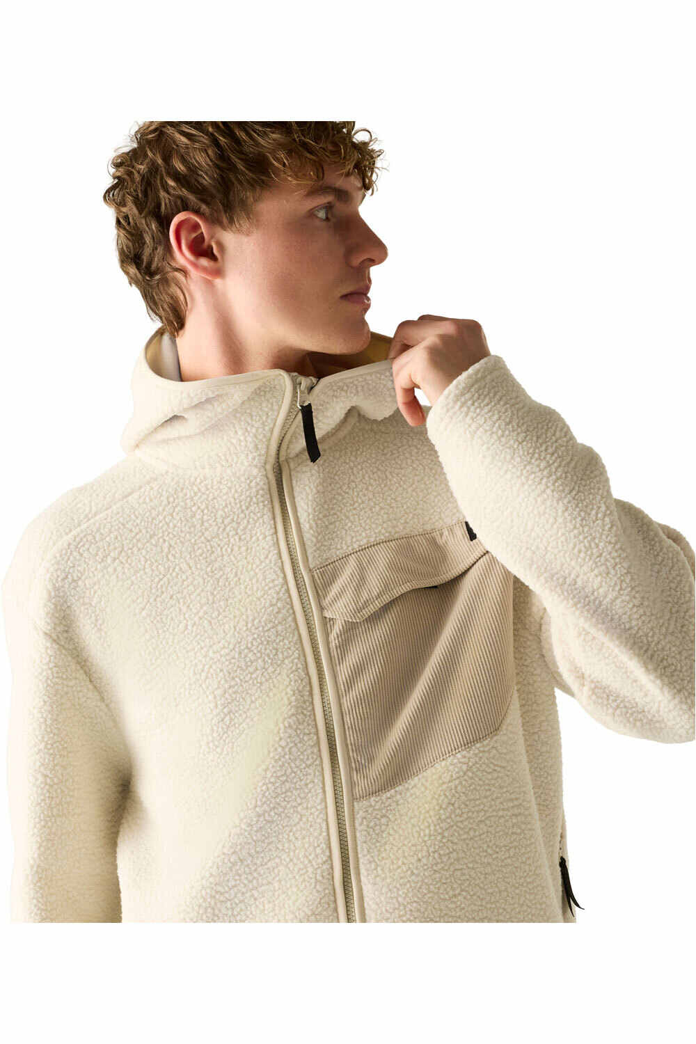 Dare2b forro polar hombre Firn Hd borg Fle vista detalle
