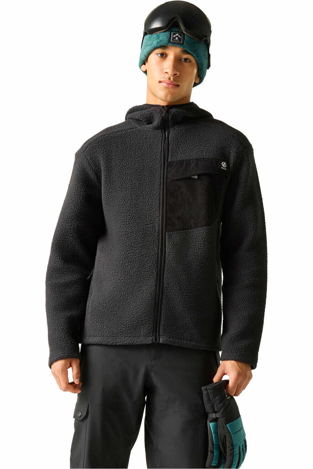 Dare2b forro polar hombre Firn Hd borg Fle vista frontal