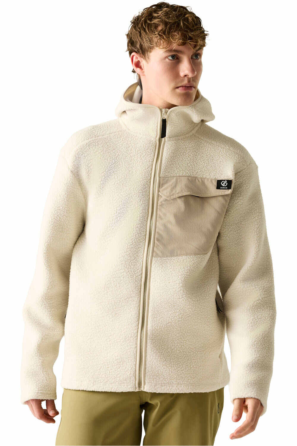 Dare2b forro polar hombre Firn Hd borg Fle vista frontal