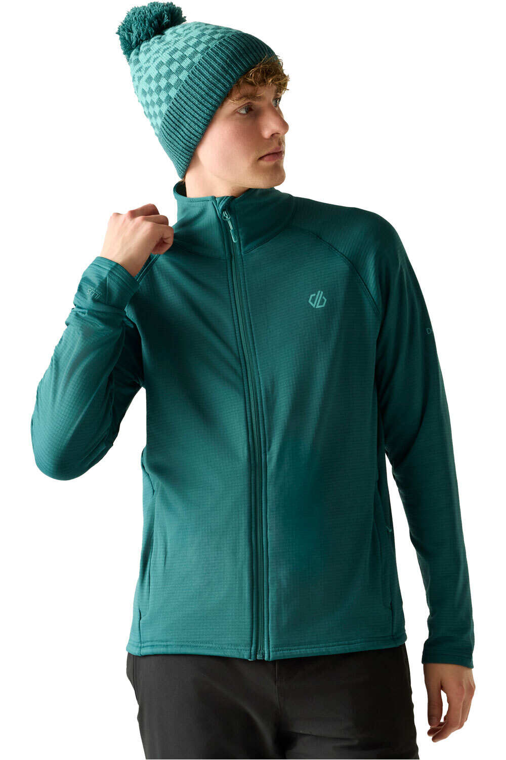 Dare2b forro polar hombre Fuse Up Full Zip vista frontal