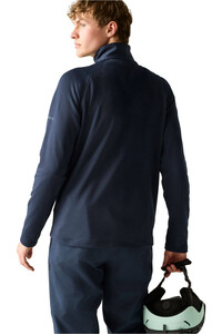Dare2b forro polar hombre Fuse Up Full Zip vista trasera