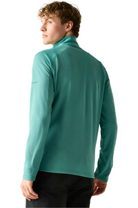 Dare2b forro polar hombre Fuse Up Full Zip vista trasera