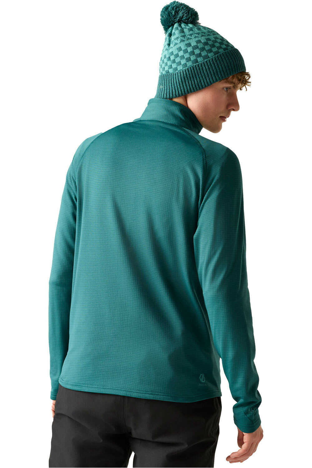 Dare2b forro polar hombre Fuse Up Full Zip vista trasera