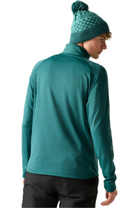 Dare2b forro polar hombre Fuse Up Full Zip vista trasera
