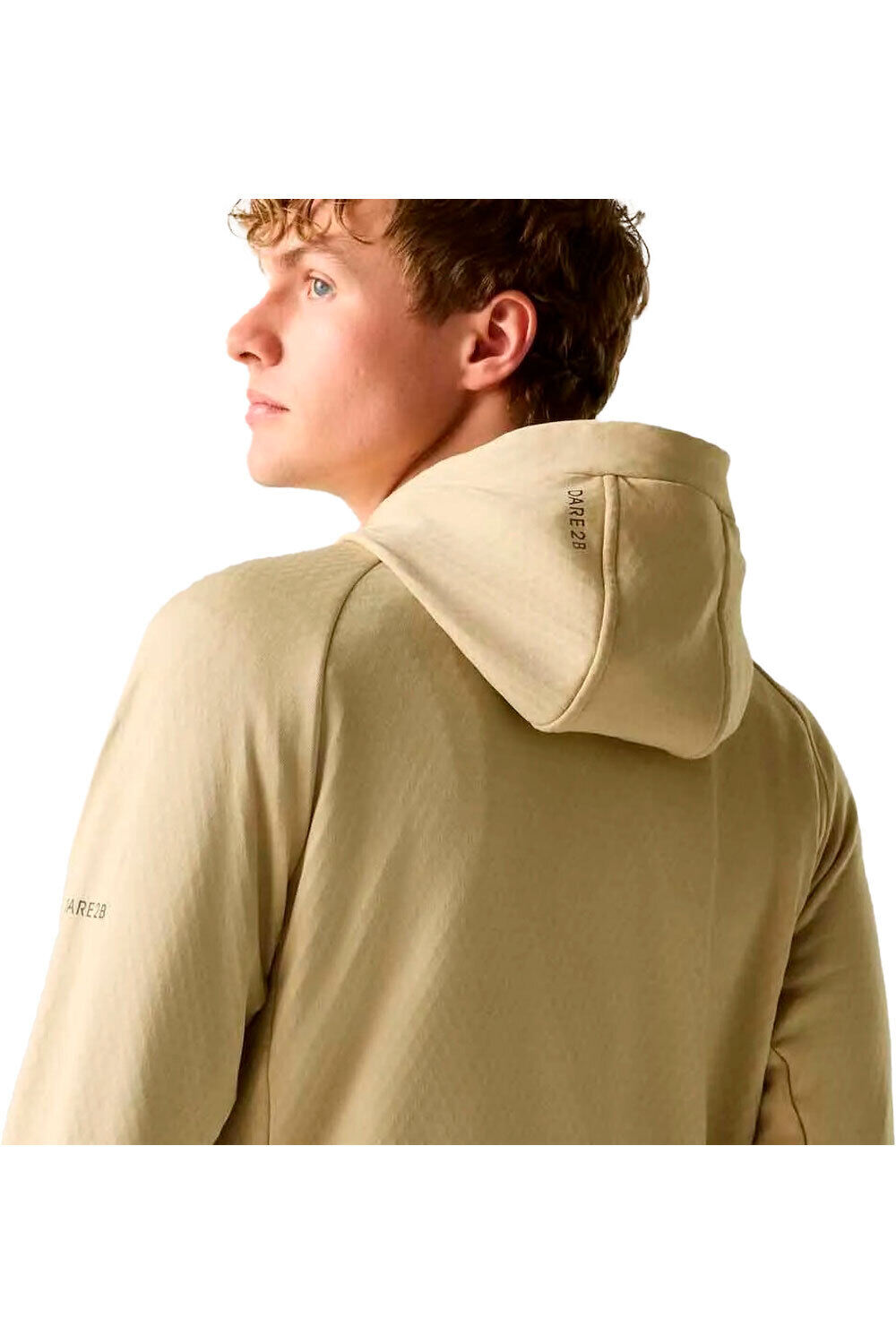 Dare2b forro polar hombre Venture Hooded vista detalle