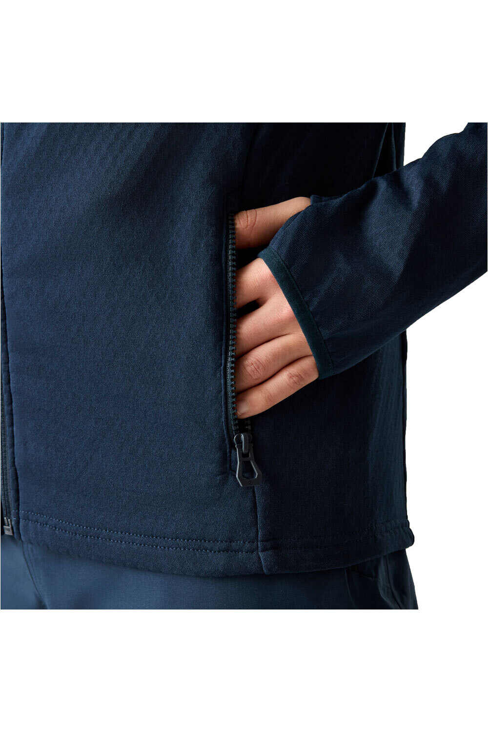 Dare2b forro polar hombre Venture Hooded vista detalle