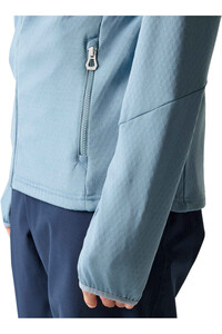 Dare2b forro polar hombre Venture Hooded vista detalle