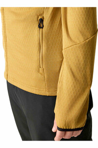 Dare2b forro polar hombre Venture Hooded vista detalle