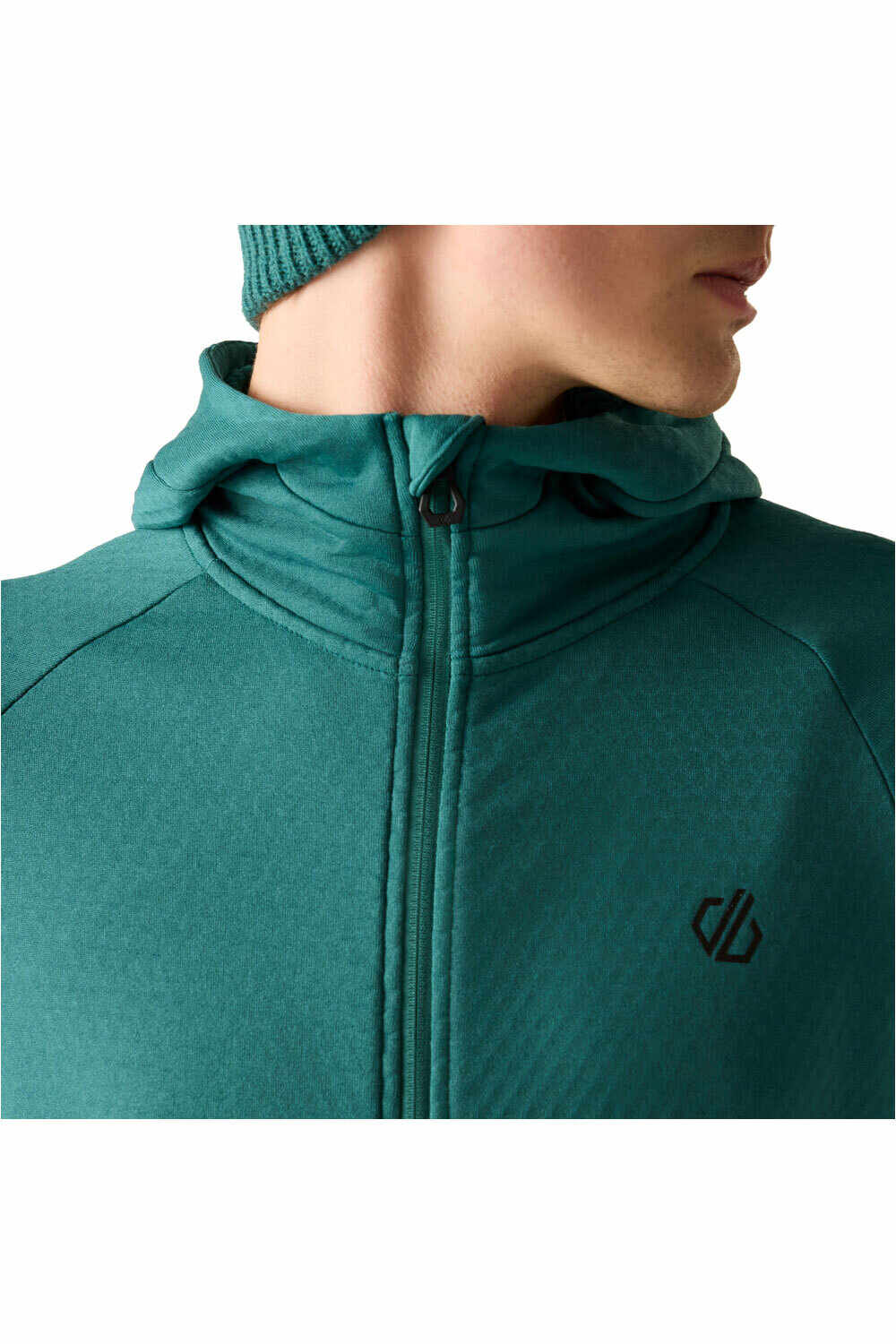 Dare2b forro polar hombre Venture Hooded vista detalle