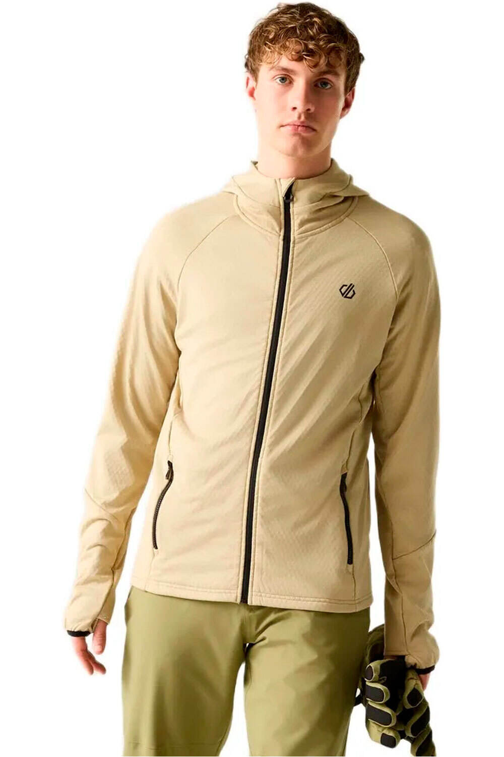 Dare2b forro polar hombre Venture Hooded vista frontal
