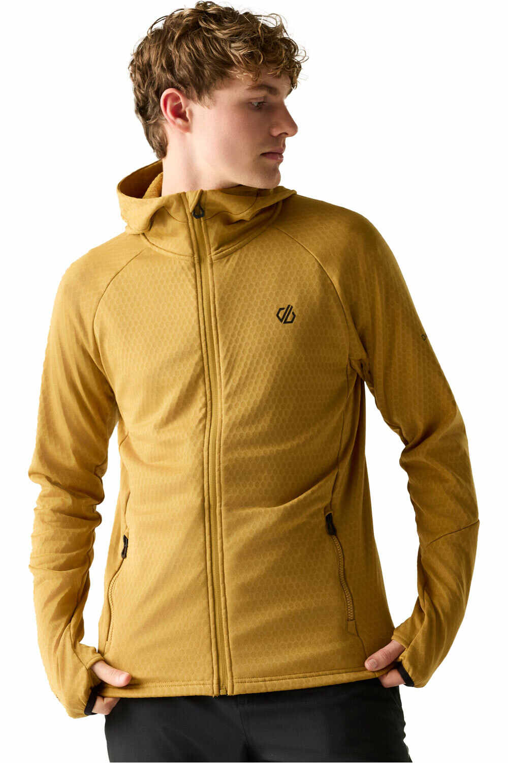 Dare2b forro polar hombre Venture Hooded vista frontal