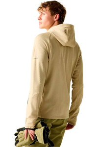 Dare2b forro polar hombre Venture Hooded vista trasera