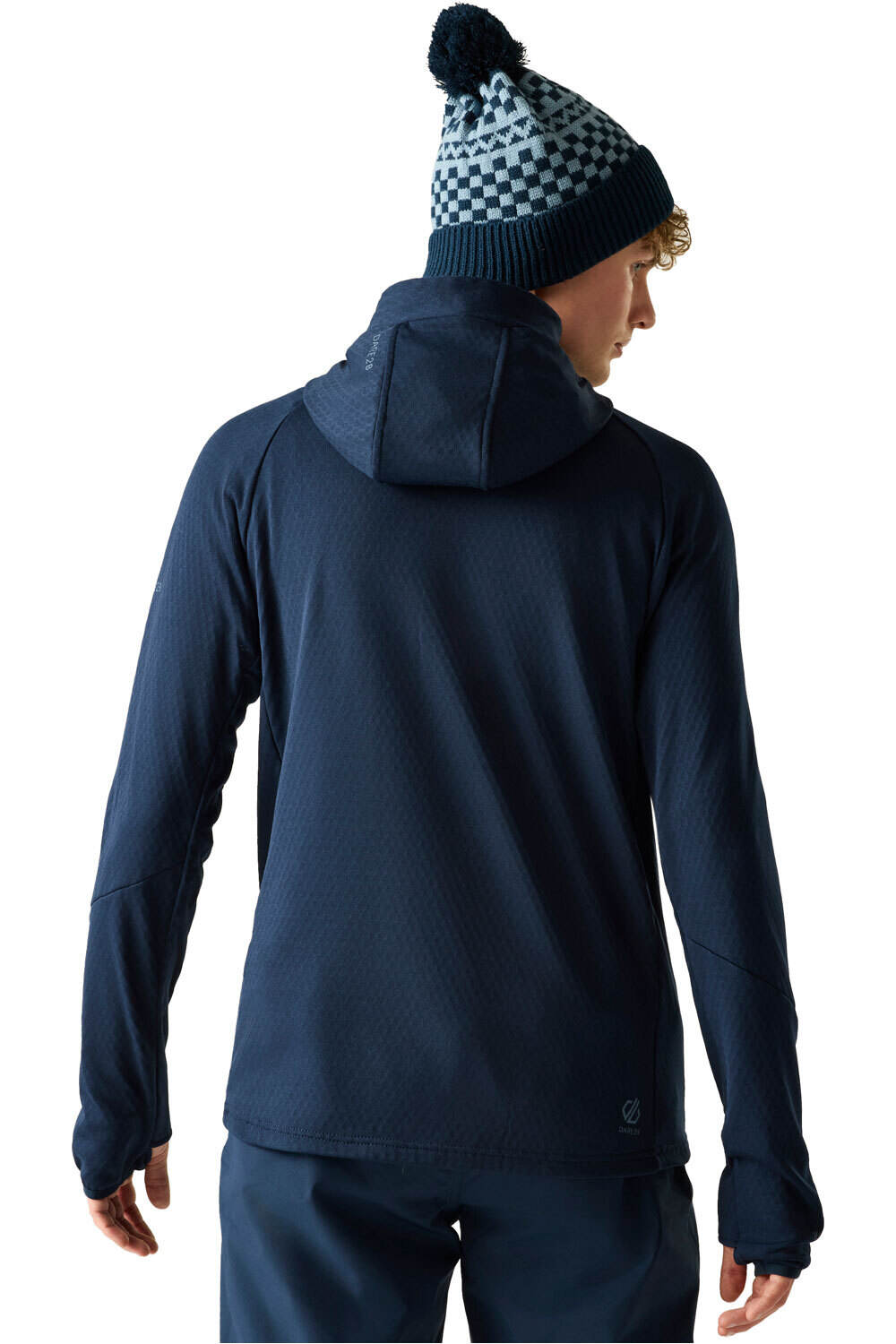 Dare2b forro polar hombre Venture Hooded vista trasera