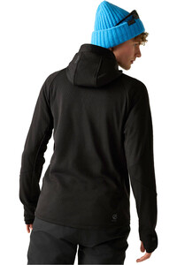 Dare2b forro polar hombre Venture Hooded vista trasera