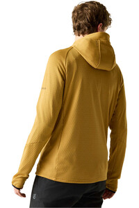 Dare2b forro polar hombre Venture Hooded vista trasera