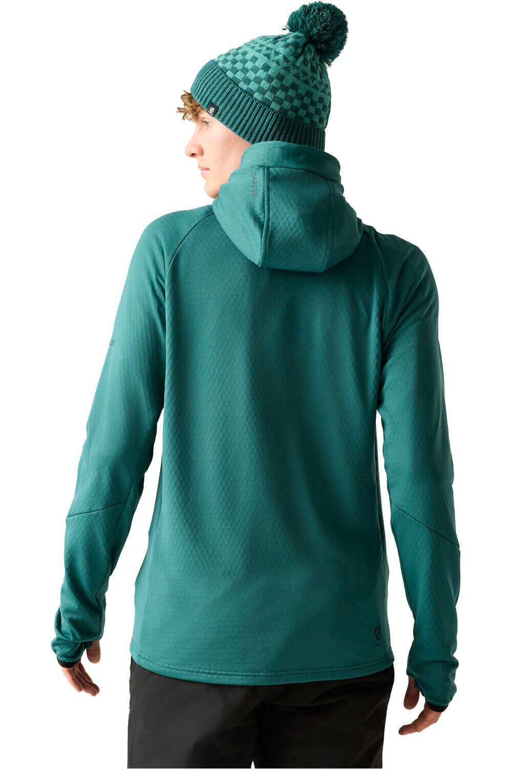 Dare2b forro polar hombre Venture Hooded vista trasera