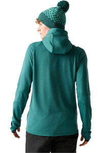 Dare2b forro polar hombre Venture Hooded vista trasera